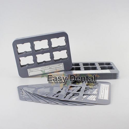 100pcs Dental Clinic Universal X-Ray Film Mount Frame - 6 holes