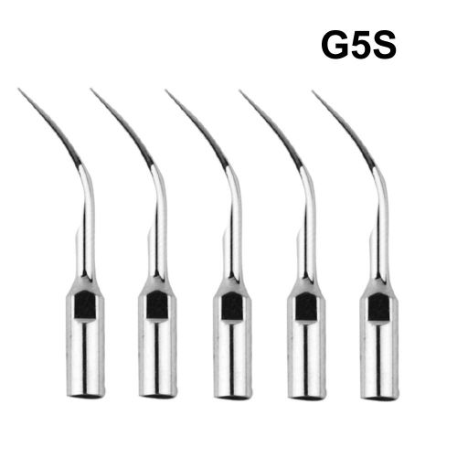 5x G5S Dental Ultrasonic Piezo Scaler Scaling Tips Hanpiece Fit SATELEC NSK DTE
