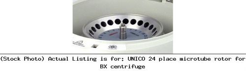 UNICO 24 place microtube rotor for BX centrifuge Centrifuge: C880-03