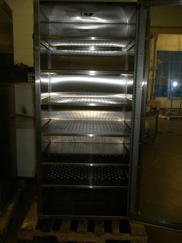 TBJ STAINLESS TALL VENTILATED LAB STORAGE CABINET 42 X 20 X 86H