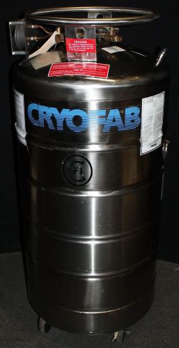 Cryofab CMSH 100 LHe Container Liquid Helium Dewar Cryogenics Free Shipping!