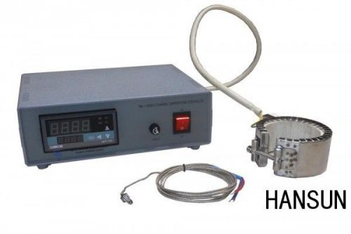 3&#034; Heating Jacket (250C Max.) and Temperature Controller for Dry Pressing Dies