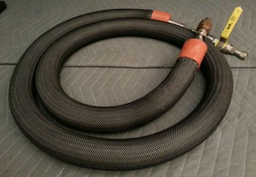 6&#039; triple insulated m16 female x2 refridgeration hose w connectors and valve for sale
