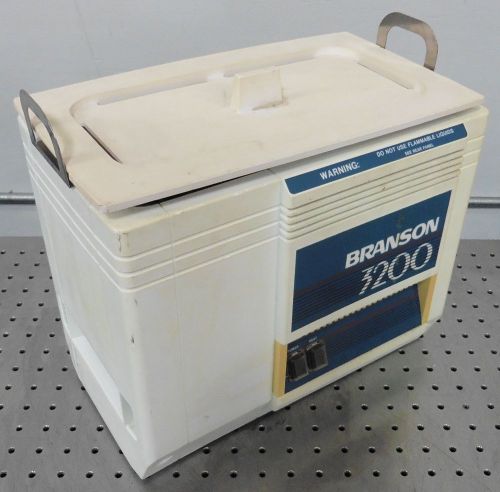 C113376 Branson 3200 Bransonic B3200R-2 Ultrasonic Cleaner Heated Water Bath