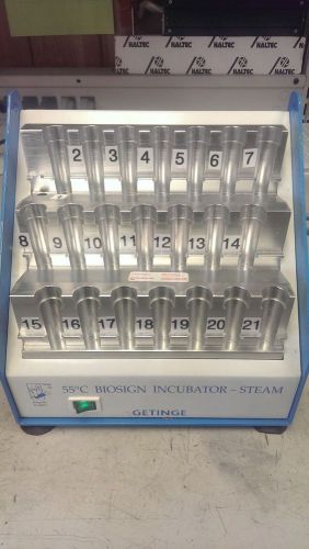 Getinge 55c biosign incubator-steam 21 slots for sale