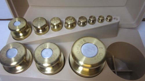 OHAUS sto-A-weigh Brass Calibration Weight -1000g L72650-738