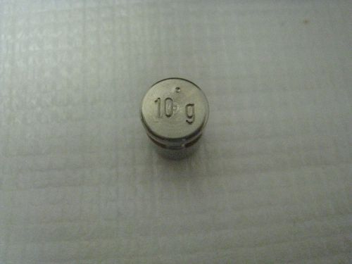Rice Lake Calibration Weight Set 10g  Stainless Steel