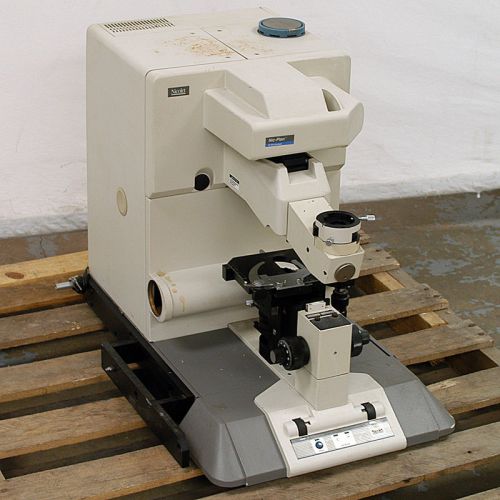 Nicolet nic-plan microscope system base for parts, with reflachromat 10x for sale