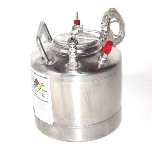 Hersteller pressure vessel reactor 5.7-l tank/lid/sensor 6-bar 8.5&#034; dia 8&#034;-h for sale