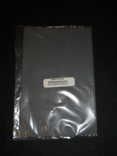 (2) hewlett packard / agilent abrasive mesh micro grit paper, 8660-0852 for sale