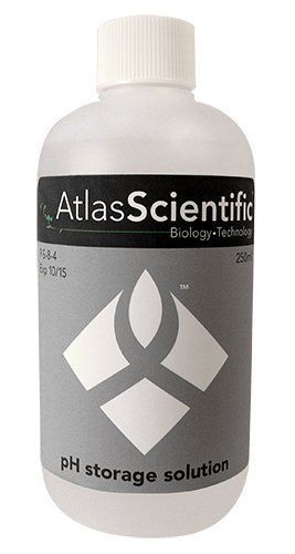 Atlas scientific atl-phstorage ph probe storage solution, 8 ounces brand new! for sale