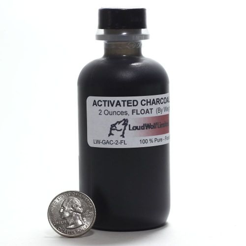 Activated Charcoal FLOAT  Reagent Grade  2 Oz  SHIPS FAST from USA