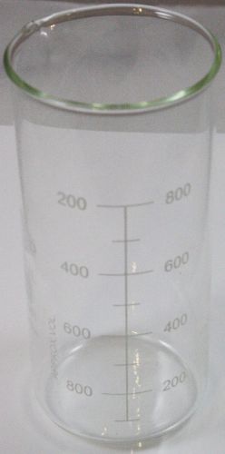 Beaker tall form with spout 1000ml borosilicate glass for sale