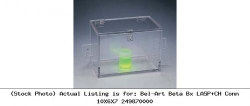 Bel-art beta bx lasp+ch conn 10x6x7 249870000 lab safety unit for sale