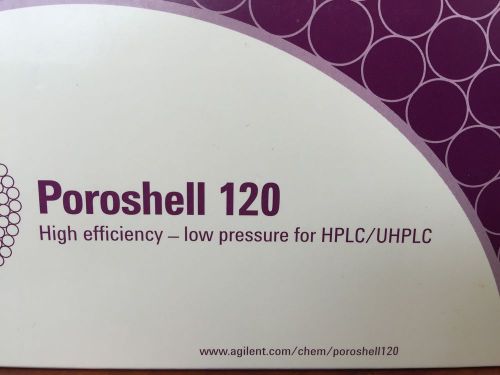 New agilent hplc column poroshell 120ec-c18 4.6 x 50mm 2.7 micron p/n 699975-902 for sale