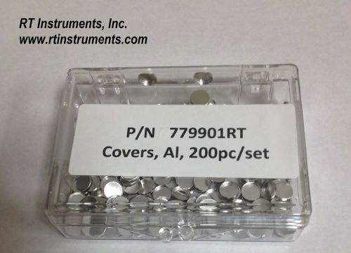 Brand new standard aluminum sample pan lids; 200pc/set; for ta instruments for sale