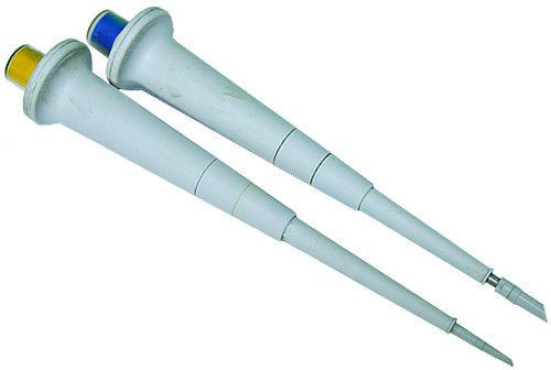 Pair of eppendorf pipettes 4700, 10 µl, 500 µl for sale
