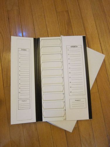 Cardboard Slide Folder , holds  20 Slides