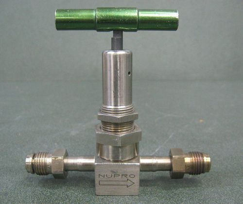 Swagelok nupro stainless steel valve ss-4bk- twvp1c for sale
