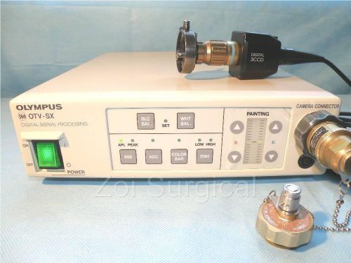 OLYMPUS OTV-SX Endoscopy 3-chip camera with head &amp; coupler