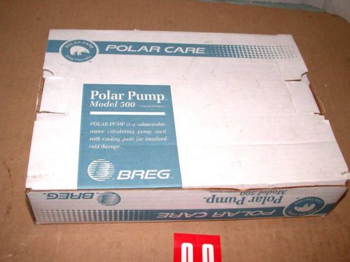 Nib pump + hose assembly for breg polar care 500 cold therapy machine free s&amp;h for sale