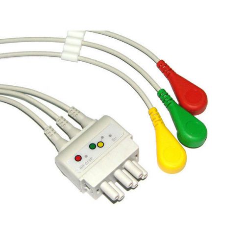 ECG Lead Wires For Nikhon Khoden (Pack Of 10 Pcs)