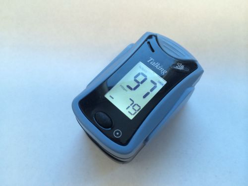 Concord Talking Pulse Oximeter for the Visually Impaired with Carrying Case