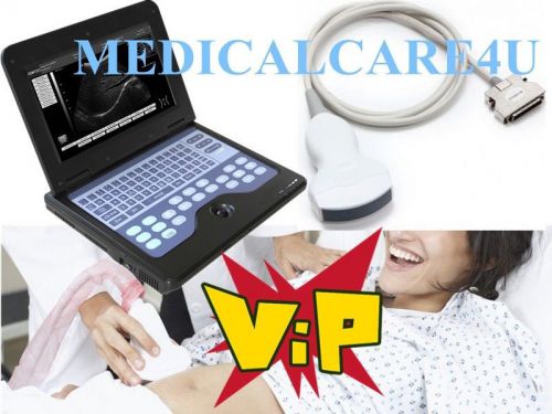 Contec,new,laptop ultrasound scanner,diagnostic system,cms600p2,convex probe 3.5 for sale