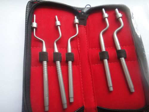 Offset Sinus Osteotomes Set of 5 pieces Implants Instruments