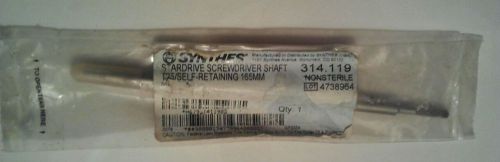 New Synthes Stardrive Screwdriver Shaft T25/ Self-Retaining 165MM  314.119