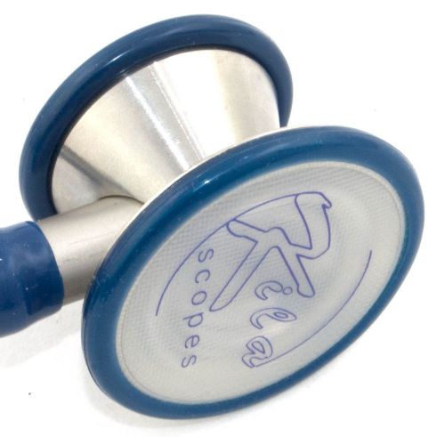 Cardiology stethoscope dual head kila quality precise virtuoso 3 star rated blue for sale