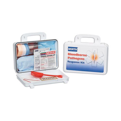 North safety unit bloodborne pathogen response kit with cpr for sale