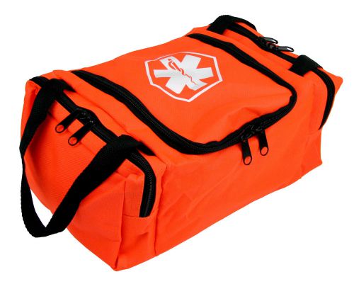 Dixie Ems First Responder EMT Jump Trauma Bag - Orange 10.5&#034;x 5&#034; x 8&#034;
