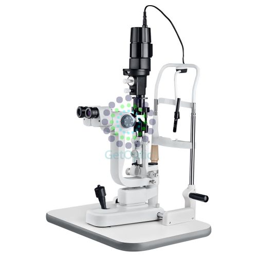 Optical slit lamp 5 magnifications with slit inclination eight filters ce fda for sale