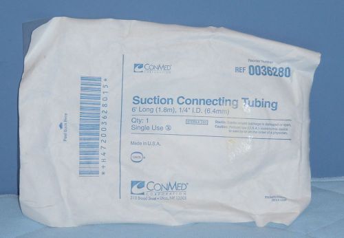 Conmed Suction Connecting Tubing 6&#039;&#039; Long 0036280 Lot Of 2