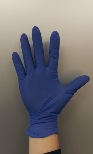 Nitrile powder and latex free gloves food medical tattoo 2 10 20 50 100 1000 for sale