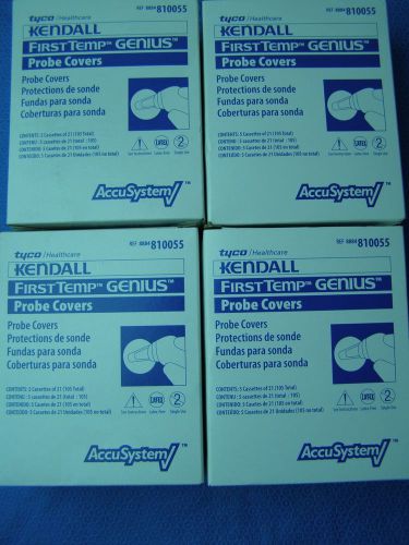 tyco KENDALL FIRST TEMP GENIUS Probe Covers REF: 810055 Four Boxes