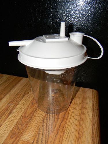 800cc Disposable Suction Canister with Lid