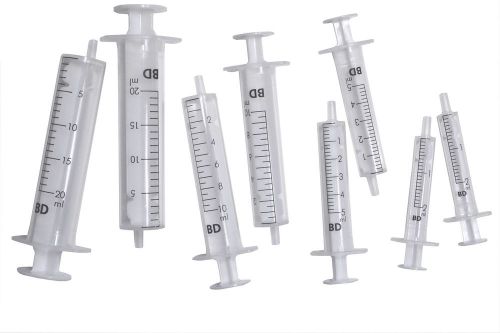 2 5 10 15 20 25 30 - 10ml &amp; 20ml BD SYRINGES STERILE BLUE INK REFILL FAST CHEAP