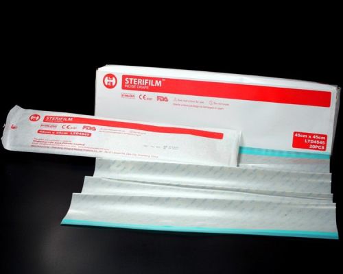 Steridrape Type Incise Drape Sterifilm -45cmX45 cm (Pack of 20 Pieces)