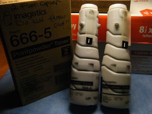 Genuine OEM 666-5 Imagistics Printpowder Toner for im2020 im2520 im352