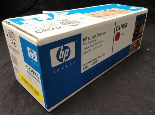 NEW HP C4193A Color LaserJet Magenta Toner Cartridge | 6000 Pages Yield