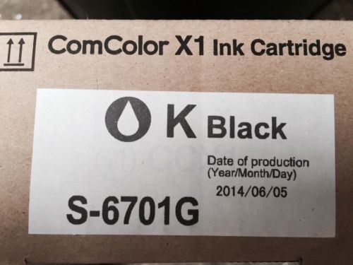 S-6701G K Ink Cartridge Risograph ComColor Ink OEM