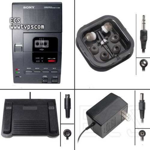 Sony m-2020 micro desktop cassette transcriber - m2020 - pre-owned for sale