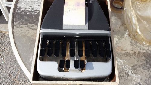 Vintage La Salle Stenotype Stenograph Machine with Case