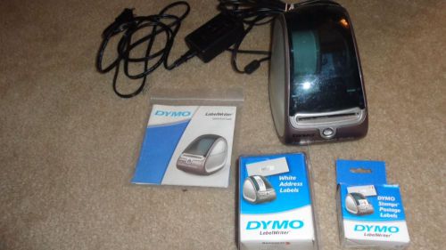 Dymo labelwriter 400 label thermal printer and label refills 30572 address label for sale