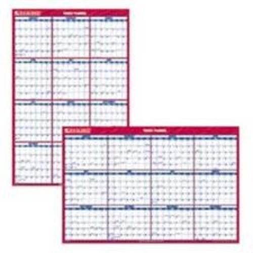At-A-Glance Erasable Yearly Wall Calendar 24x36