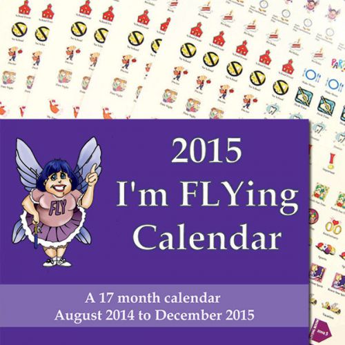 The 2015 FlyLady Calendar and Sticker Kit ~ FREE SHIPPING!! Best family calendar