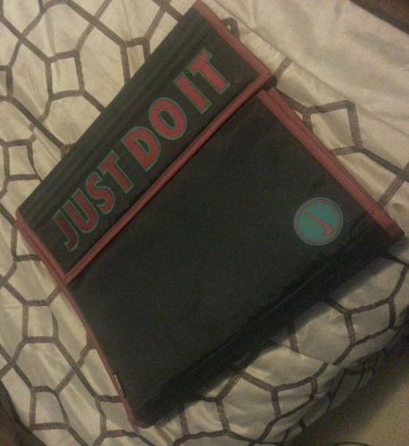 VERY Rare 1995 Vintage Old School Nike Just Do It Mead Binder basketball