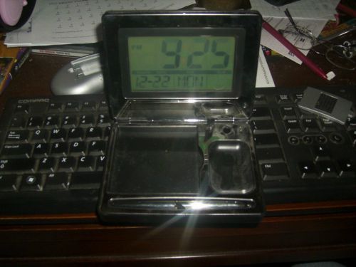 Things Remembered Digital Clock Desk Set UNENGRAVED!